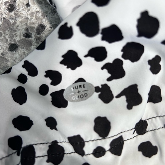 Anthropologie Pure+Good Obscura Dotted Cropped Windbreaker Size XS - Picture 7 of 7